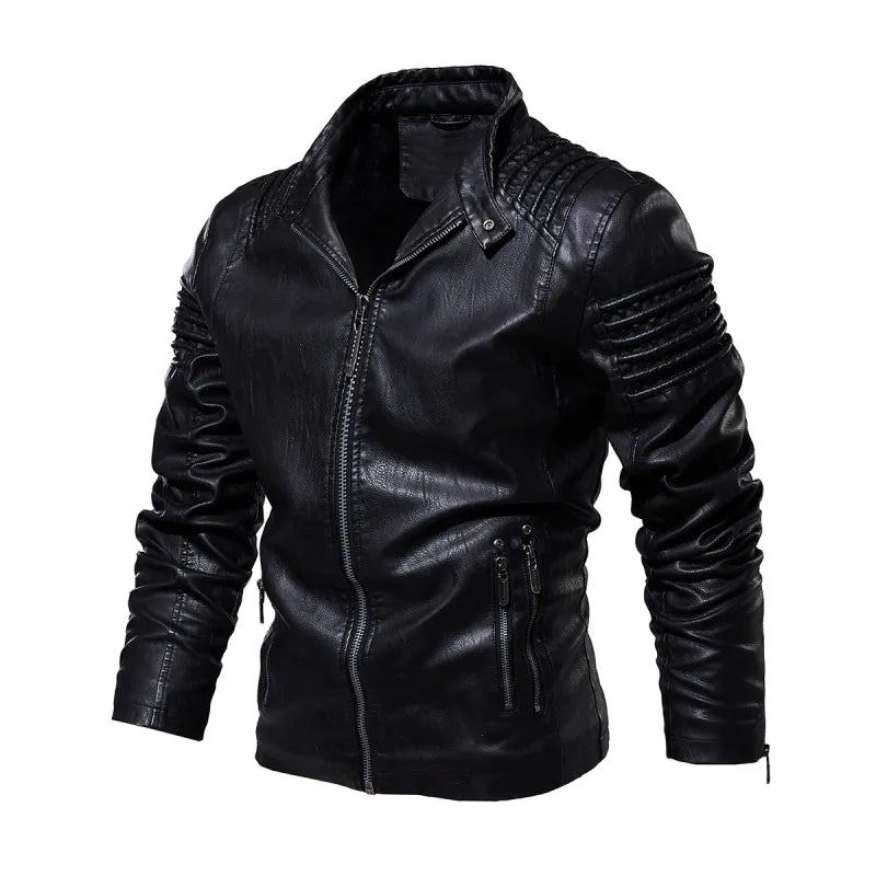 Men's Leather Jackets Premium Quilted Sheep skin – Style & Comfort Combined