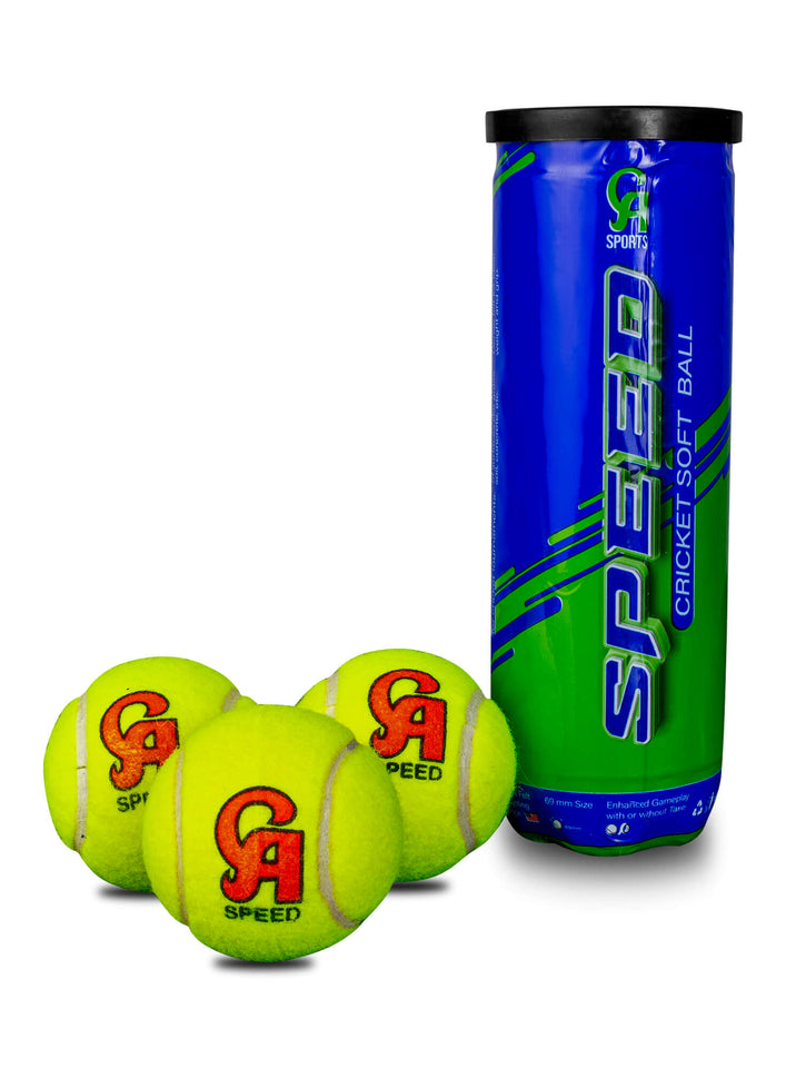 Cricket Soft Tennis Speed Balls – Durable & Lightweight for Training & Practice