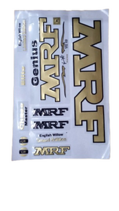MRF Cricket Bat Embossed Stickers – Pro-Grade Designs for Champions ||  Elevate Your Cricket Gear || Play Like a Pro