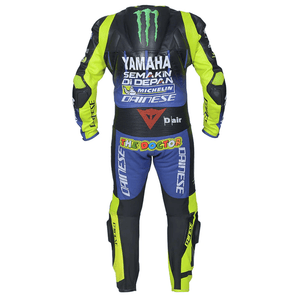 ROSSI YAMAHA SEMAKIN DIDEPAN MOTOGP MODEL MOTORBIKE LEATHER RACING SUIT