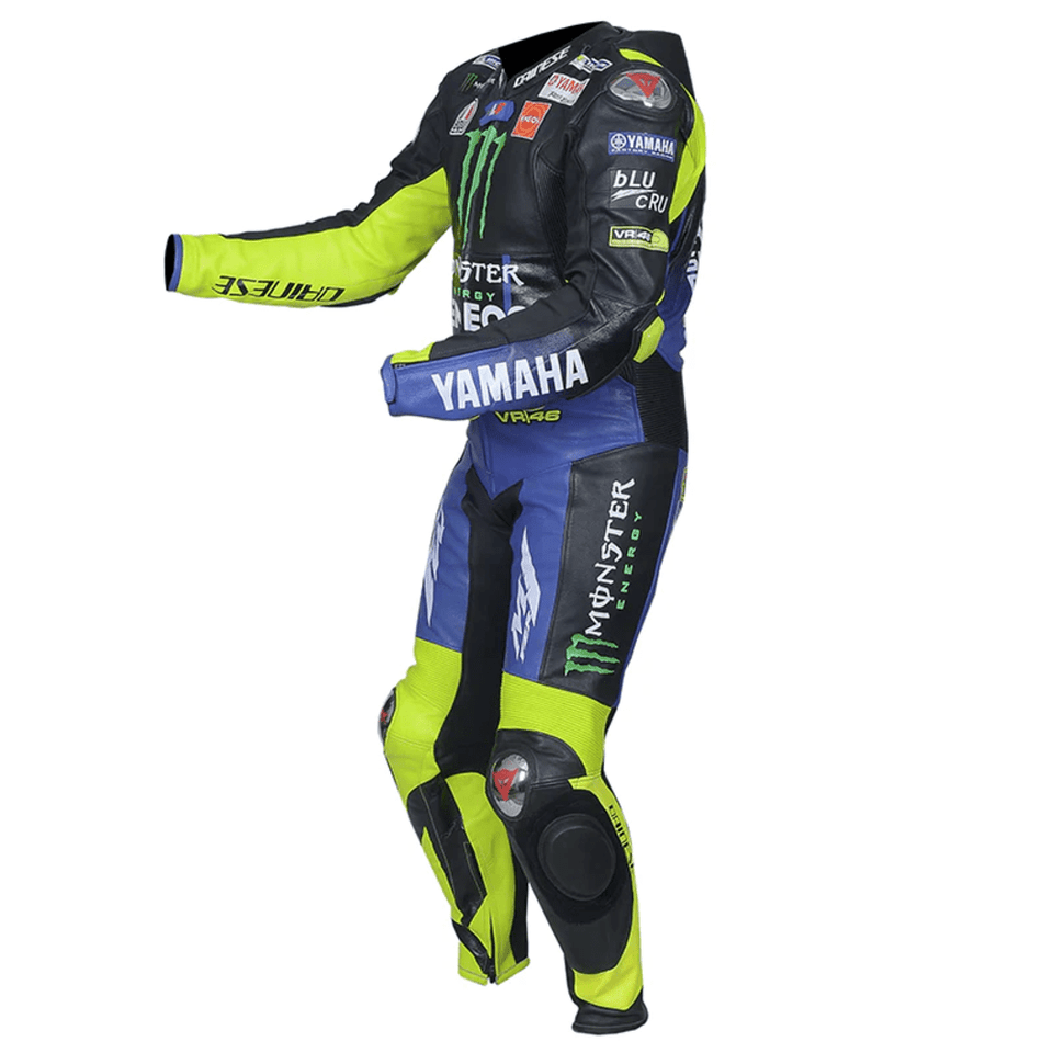 ROSSI YAMAHA SEMAKIN DIDEPAN MOTOGP MODEL MOTORBIKE LEATHER RACING SUIT