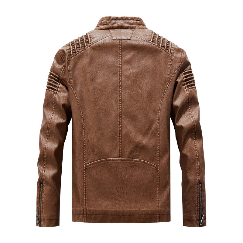 Men's Leather Jackets Premium Quilted Sheep skin – Style & Comfort Combined