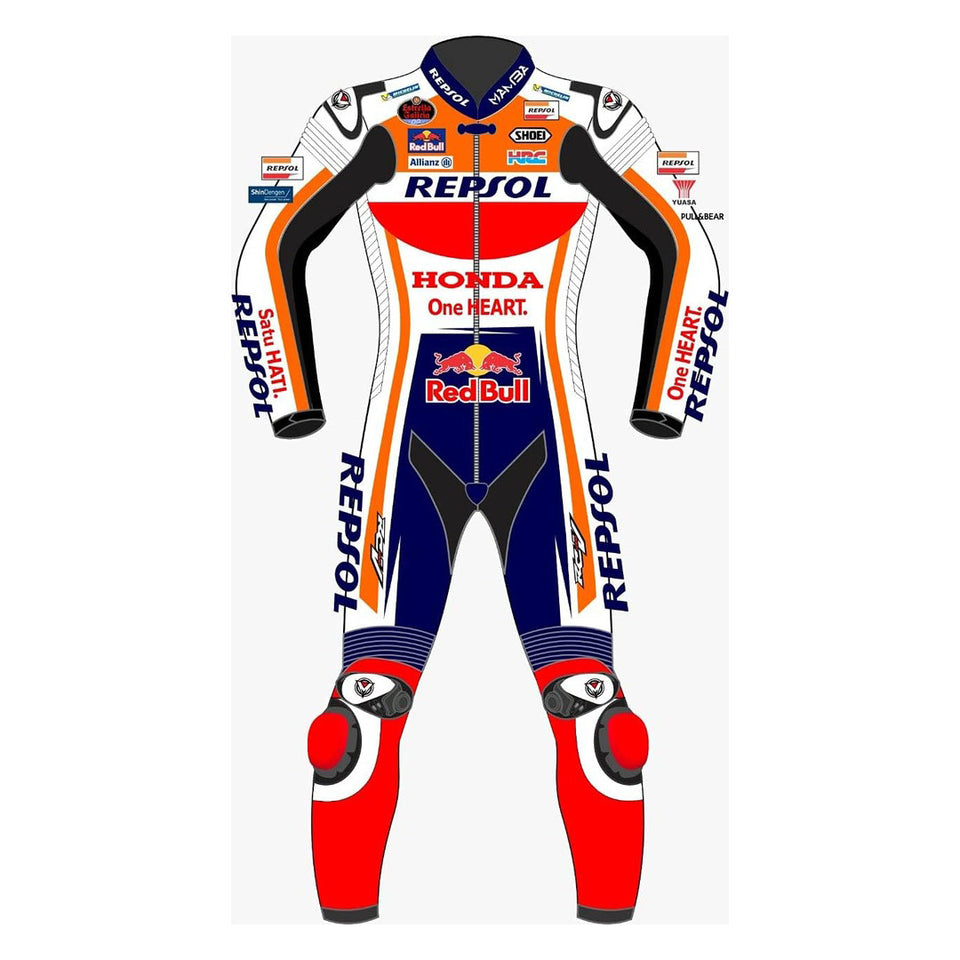 ALEX MARQUEZ HONDA REPSOL LEATHERS MOTOGP 2021 MOTORBIKE LEATHER RACING SUIT