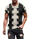Unisex Cool 3D Digital Print T-Shirt, Summer Fashion Casual Breathable