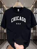 Chicago-Inspired Unisex T-Shirt - Casual & Comfortable