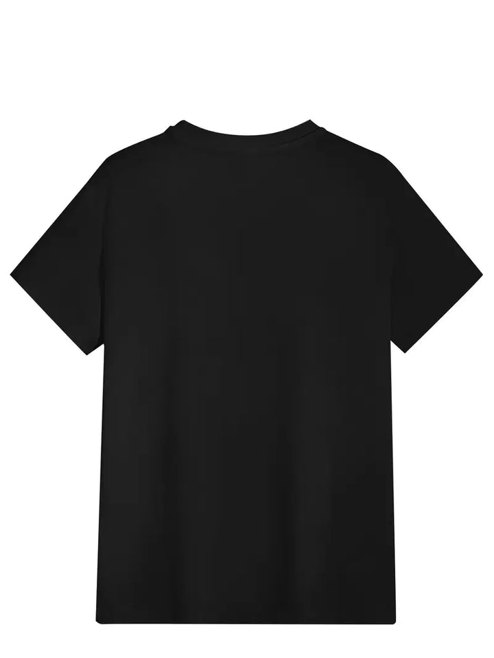 Unisex Casual "GOD FIRST" Graphic Short Sleeve T-Shirt