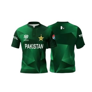 Pakistan Cricket Team T20 World Cup Jersey 2024 for Men'S Version USA 2024