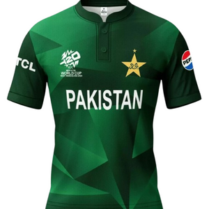 Pakistan Cricket Team T20 World Cup Jersey 2024 for Men'S Version USA 2024
