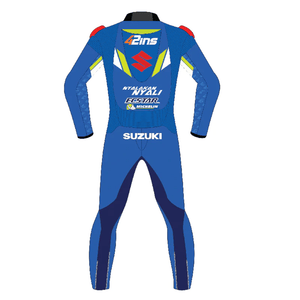 Alex Rins Suzuki MotoGP 2018 Motor Bike Leather Suit