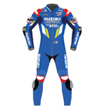 Alex Rins Suzuki MotoGP 2018 Motor Bike Leather Suit