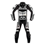 Marc Marquez  Repsol MotoGP Suit Black Motorbike Motorcycle Real Leather biking Suit || Honda Repsol 2022 Winter Test Leather Suit