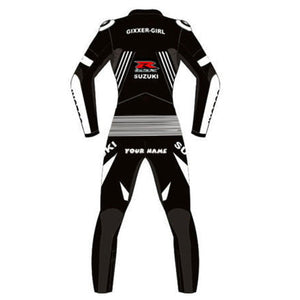 MEN'S SUZUKI GSXR LEATHER MOTORBIKE SUIT || SPORTS BIKERS SUITS
