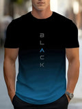 Men's Casual Crew Neck T-Shirt, 2024