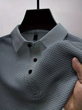 Simple Style Unisex Lapel Short Sleeve Simple Trendy T-Shirt