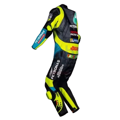 ROSSI SUIT FOR MOTORCYCLE RIDING YAMAHA PETRONAS MOTOGP 2021.