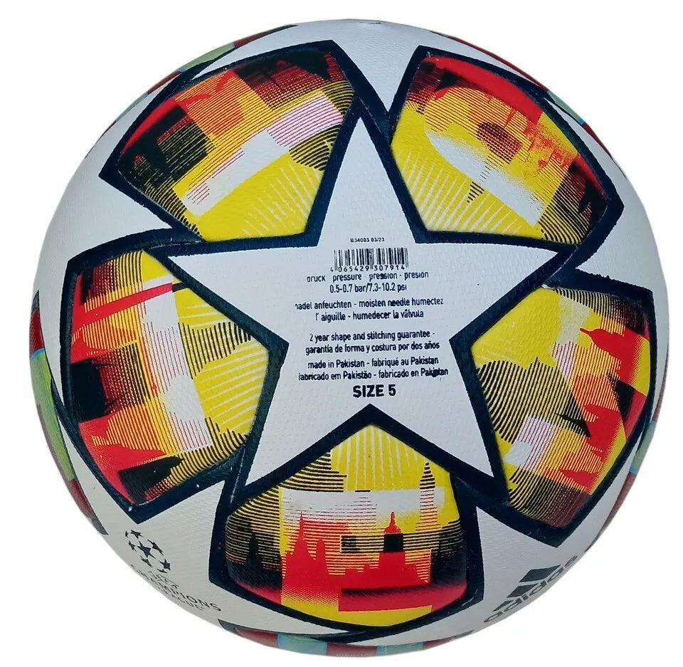 ADIDAS UEFA OFFICIAL CHAMPIONS LEAGUE SAINT PETERSBURG SOCCER BALL  SIZE 5