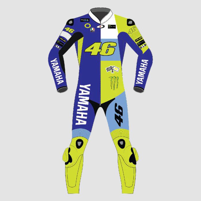 Valentino Rossi Moto Ranch Leather Suit || Motor Bike Leather Suit