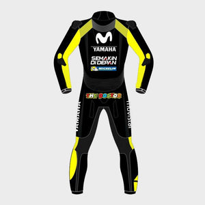 Valentino Rossi Movistar Yamaha 2018 Leather Motor Bike Suit